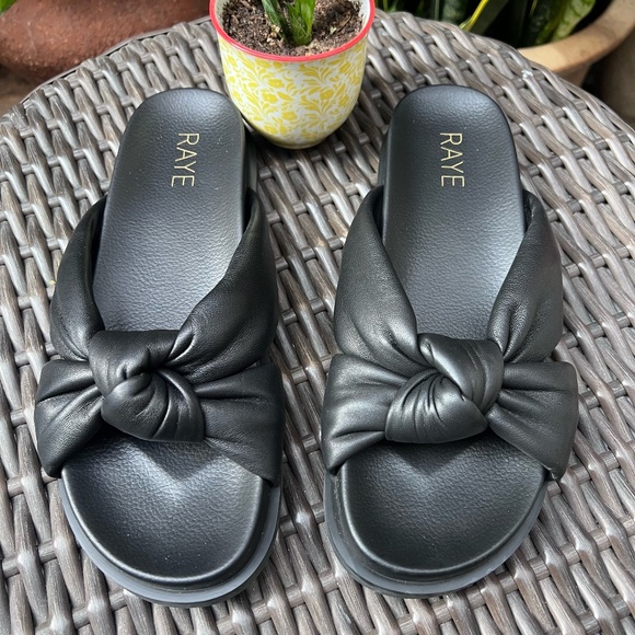 Raye black Sandals - Picture 1 of 9